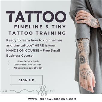 Fine Line Tiny Tattoo ONLINE course  Georgette PMU